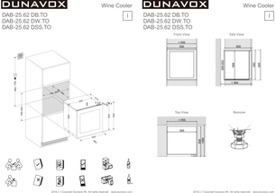 Винный шкаф Dunavox DAB-25.62DW.TO фото 2 в Новосибирске