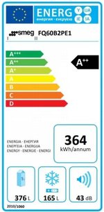 Холодильник Смег FQ60B2PE1 фото 3 в Новосибирске Холодильник Smeg FQ60B2PE1 фото 3 в Новосибирске