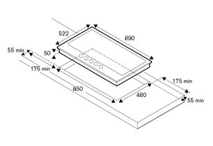 Варочная панель Бертаззони P905LPROX фото 4 в Новосибирске Варочная панель Bertazzoni P905LPROX фото 4 в Новосибирске