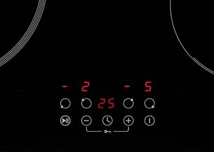 Индукционная варочная панель Крона VENTO 60 BL фото 3 в Новосибирске Индукционная варочная панель KRONA VENTO 60 BL фото 3 в Новосибирске