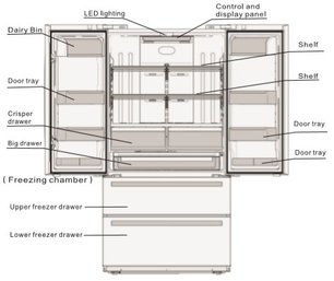 Холодильник Bertazzoni REF90X фото 2 в Новосибирске