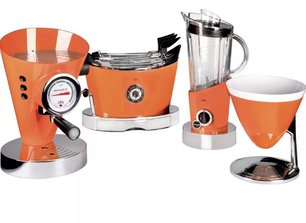 Кофеварка Bugatti Espresso Machine Diva Orange фото 2 в Новосибирске