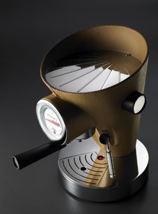 Кофеварка Bugatti DIVA Leather Grey фото 3 в Новосибирске