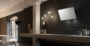 Вытяжка Faber GLAM-LIGHT EV8P WH/WG A80 фото 2 в Новосибирске