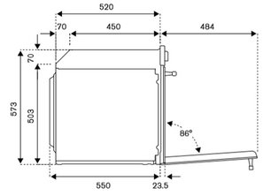 Духовой шкаф Bertazzoni F6011MODPLGNE фото 3 в Новосибирске