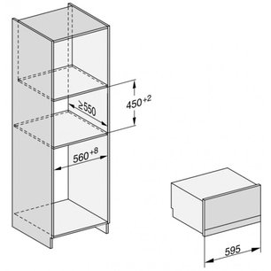 Встраиваемая пароварка с СВЧ Miele DGM7840 GRGR фото 3 в Новосибирске