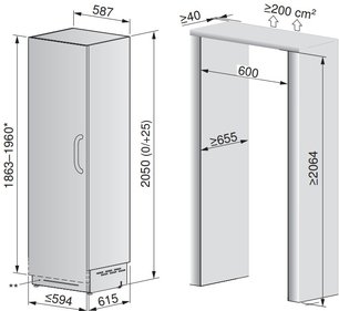 Встраиваемая морозильная камера V-ZUG V6000 Supreme FR6T-51099 R фото 4 в Новосибирске