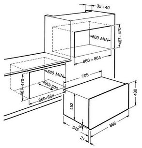 Духовой шкаф Smeg S890PMRO9 фото 2 в Новосибирске
