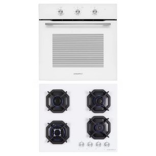 Maunfeld (духовой шкаф MOGS703W + варочная панель EGHG.64.23CW\G) фото в Новосибирске