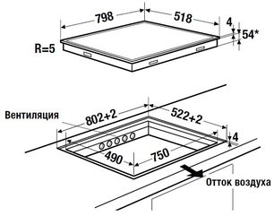 Индукционная варочная панель Kuppersbusch KI 8820.0 SR фото 4 в Новосибирске