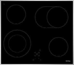 Варочная поверхность Кертинг HK 62051 X фото в Новосибирске Варочная поверхность Korting HK 62051 X фото в Новосибирске