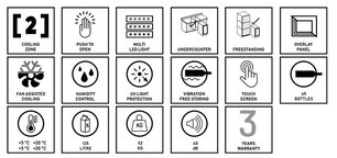 Винный шкаф Dunavox DAUF-45.125DOP.TO фото в Новосибирске