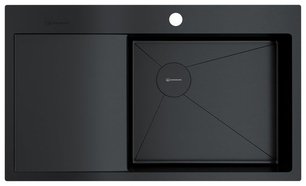 Omoikiri (мойка AKISAME 86 SIDE GB-R + смеситель MIKAWA 2 PLUS-SB GB) фото 2 в Новосибирске