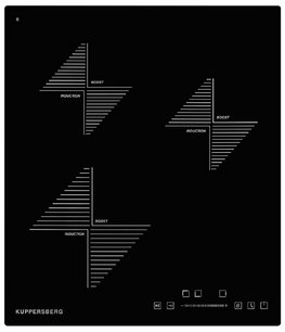 Индукционная варочная панель Kuppersberg ICS 402 фото 2 в Новосибирске