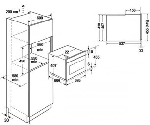 Компактный духовой шкаф Kuppersbusch CBP 6550.0 G8 Hot Chili фото 4 в Новосибирске