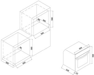 Духовой шкаф Lofra FRBI69EE/A фото 2 в Новосибирске