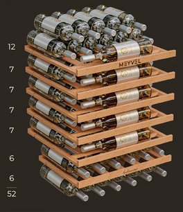 Винный шкаф Meyvel MV52PRO-KBB1 фото 2 в Новосибирске