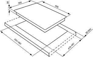 Варочная панель Smeg SR864AGH9 фото 2 в Новосибирске