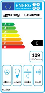 Встраиваемая вытяжка Smeg KLT120LWHS фото 4 в Новосибирске