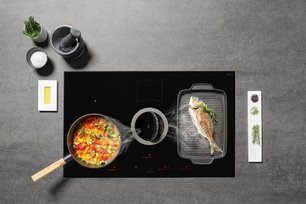 Варочная панель с вытяжкой Элика NIKOLATESLA SWITCH BL/F/83 фото 3 в Новосибирске Варочная панель с вытяжкой Elica NIKOLATESLA SWITCH BL/F/83 фото 3 в Новосибирске