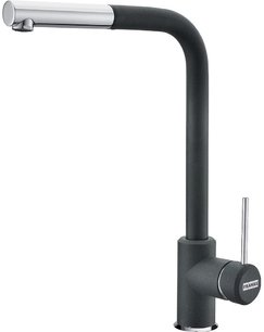 Смеситель Franke Sirius c выдвижном носиком Хром/Графит