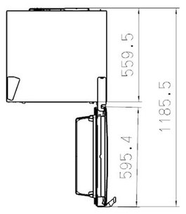 Холодильник Кертинг KNFC 61887 W фото 4 в Новосибирске Холодильник Korting KNFC 61887 W фото 4 в Новосибирске