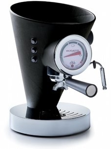 Кофеварка Bugatti DIVA Leather Black фото в Новосибирске