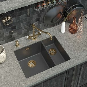 Мойка Omoikiri Kata 55-2-U-GR фото 4