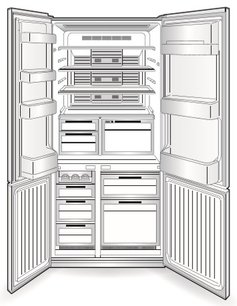 Холодильник Mitsubishi Electric MR-LR78EN-GBK-R фото 4 в Новосибирске