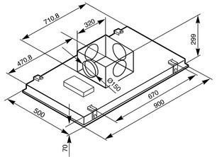 Вытяжка Smeg KSEG90X-1 фото 3 в Новосибирске
