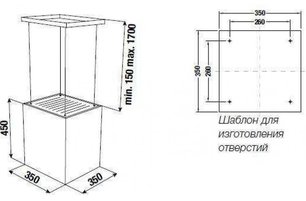 Островная вытяжка Kuppersbusch DI 3800.0 S5 Black Velvet фото 4 в Новосибирске