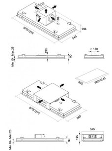 Встраиваемая вытяжка Фалмек Stella isola 90 ix ECP фото 4 в Новосибирске Встраиваемая вытяжка Falmec Stella isola 90 ix ECP фото 4 в Новосибирске