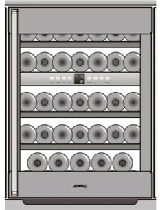 Винный шкаф Smeg SCV36XS1 фото 2 в Новосибирске