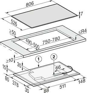 Варочная панель Миле KM 7679 FL фото 4 в Новосибирске Варочная панель Miele KM 7679 FL фото 4 в Новосибирске