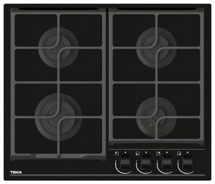 Встраиваемая газовая варочная панель Тека GBC 64100 KBN BLACK фото в Новосибирске Встраиваемая газовая варочная панель Teka GBC 64100 KBN BLACK фото в Новосибирске