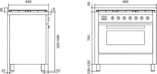 Варочный центр Ilve L096-WMP/MGD фото 3 в Новосибирске