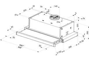 Вытяжка De Dietrich DHT 386 XP 1 фото 3 в Новосибирске