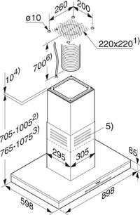 Вытяжка Miele DA6690D BRWS бриллиантовый фото 3 в Новосибирске