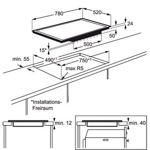 Варочная панель AEG HK587440FB фото 2 в Новосибирске