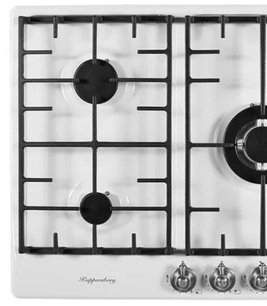 Варочная поверхность Куперсберг FV9TGRZ W Silver фото 2 в Новосибирске Варочная поверхность Kuppersberg FV9TGRZ W Silver фото 2 в Новосибирске