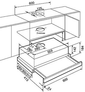 Вытяжка Тека TL1-62 STAINLESS STEEL фото 2 в Новосибирске Вытяжка Teka TL1-62 STAINLESS STEEL фото 2 в Новосибирске