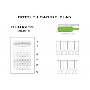 Винный шкаф Dunavox DAB-49.116DSS.TO фото 3 в Новосибирске