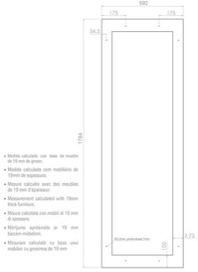 Встраиваемый винный шкаф Pando PVMAP 178-112 PAR фото 4 в Новосибирске