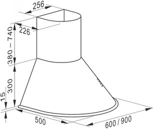 Вытяжка  Kaiser A 6423 GrBe Eco фото 4 в Новосибирске