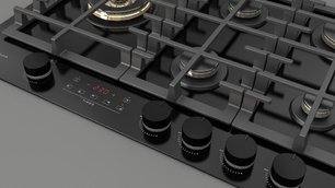 Варочная панель Фулгор Милано FCLH 755 G T WK BK фото 4 в Новосибирске Варочная панель Fulgor Milano FCLH 755 G T WK BK фото 4 в Новосибирске