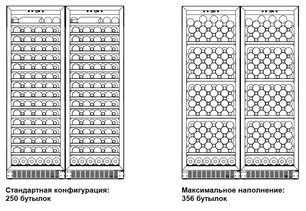 Винный шкаф Dometic C125G Double Wooden Beech фото 2 в Новосибирске