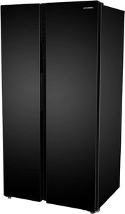 Холодильник Hyundai CS6503FV черное стекло фото 3 в Новосибирске