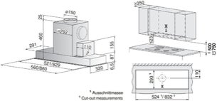 Встраиваемая вытяжка Фауцуг AiroClearCabinet V4000 AE4T-64009 фото 3 в Новосибирске Встраиваемая вытяжка V-ZUG AiroClearCabinet V4000 AE4T-64009 фото 3 в Новосибирске