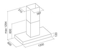 Вытяжка Фалмек Line PRO фото 3 в Новосибирске Вытяжка Falmec Line PRO фото 3 в Новосибирске