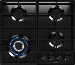 Газовая варочная панель Haier HHQ-G64CTHB фото 2 в Новосибирске